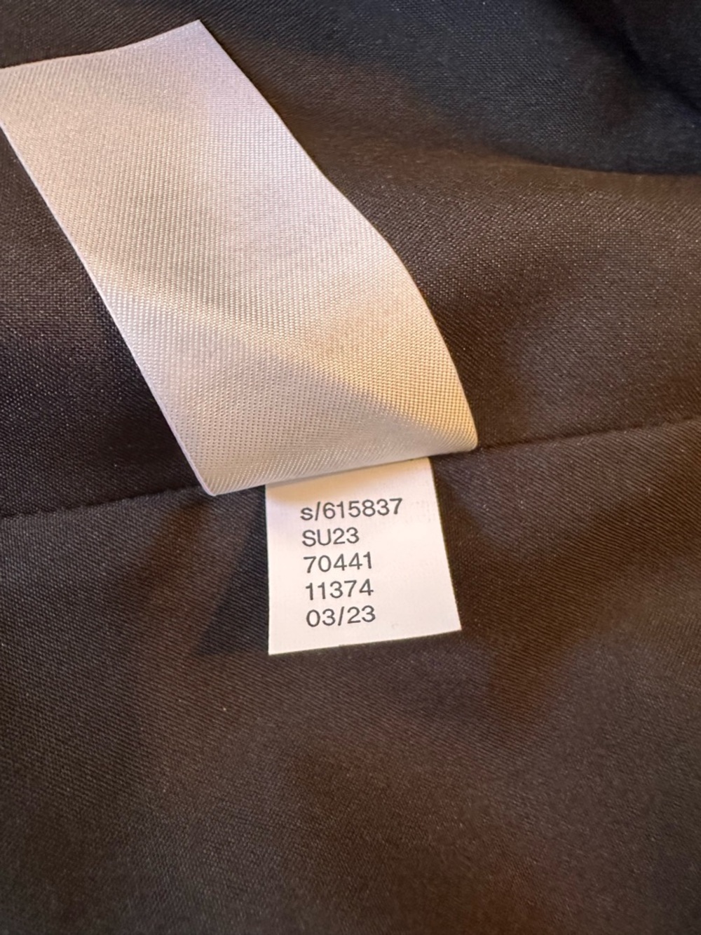 LOFT Petites Black Blazer Womens 0P One Button Career Jacket NWT - Picture 9 of 11